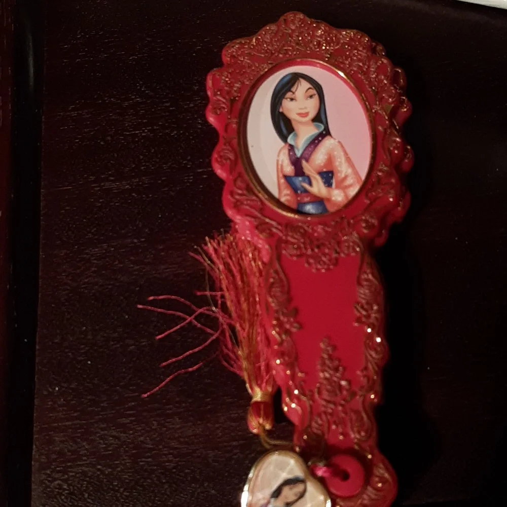 Disney Mulan Princess Costume with Fan Size 5/6